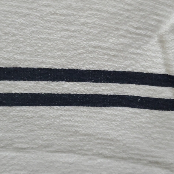 🔴2 for $10🔴 ZARA -DARK NAVY BLUE & WHITE STRIPE - Picture 3 of 5